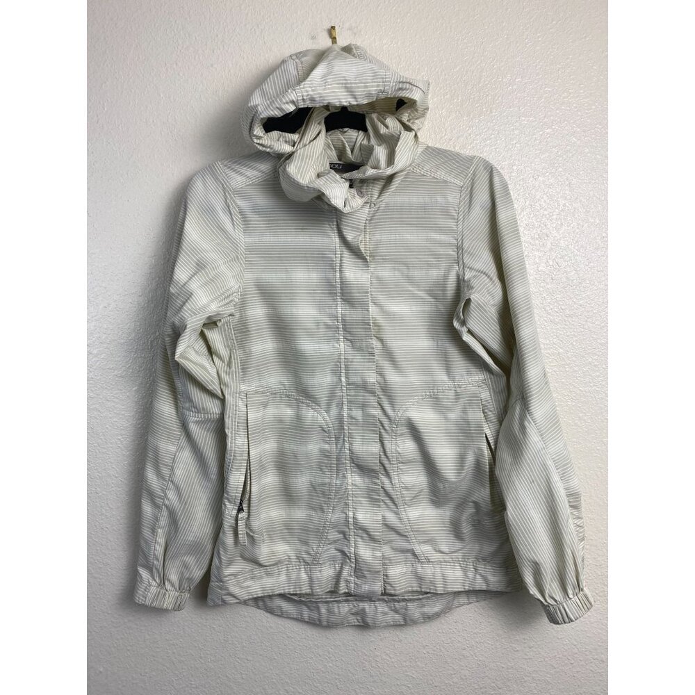 Nau‎ Packable Windbreaker Hooded Jacket Women Size XS Zip Lightweight Outdoor